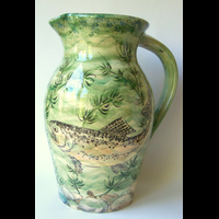 Large Thrown Jug